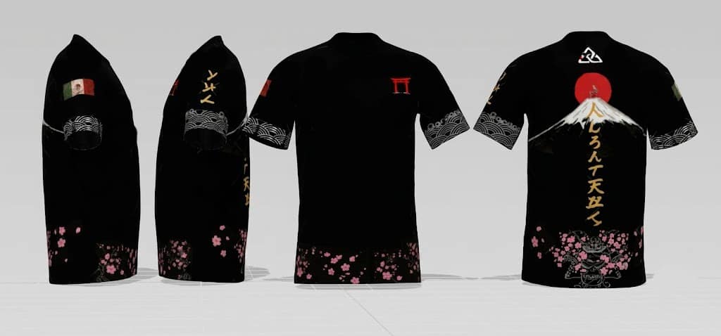 Rashguard BJJ Albatros Team Japo